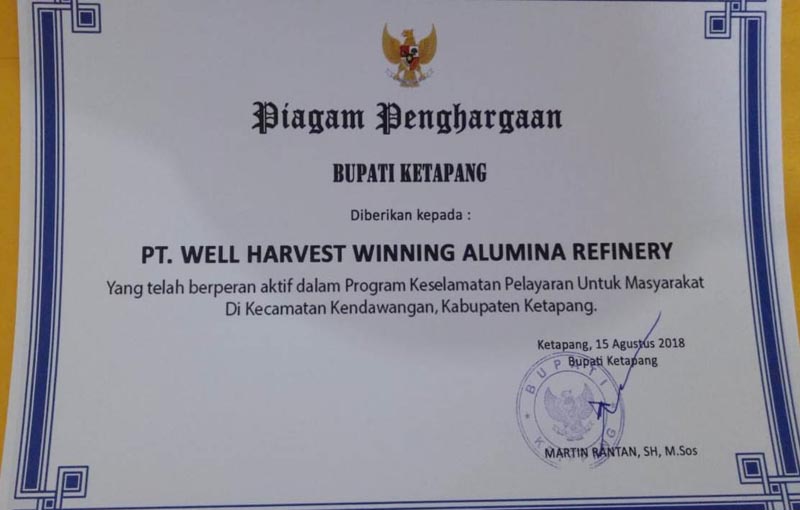 Piagam Penghargaan