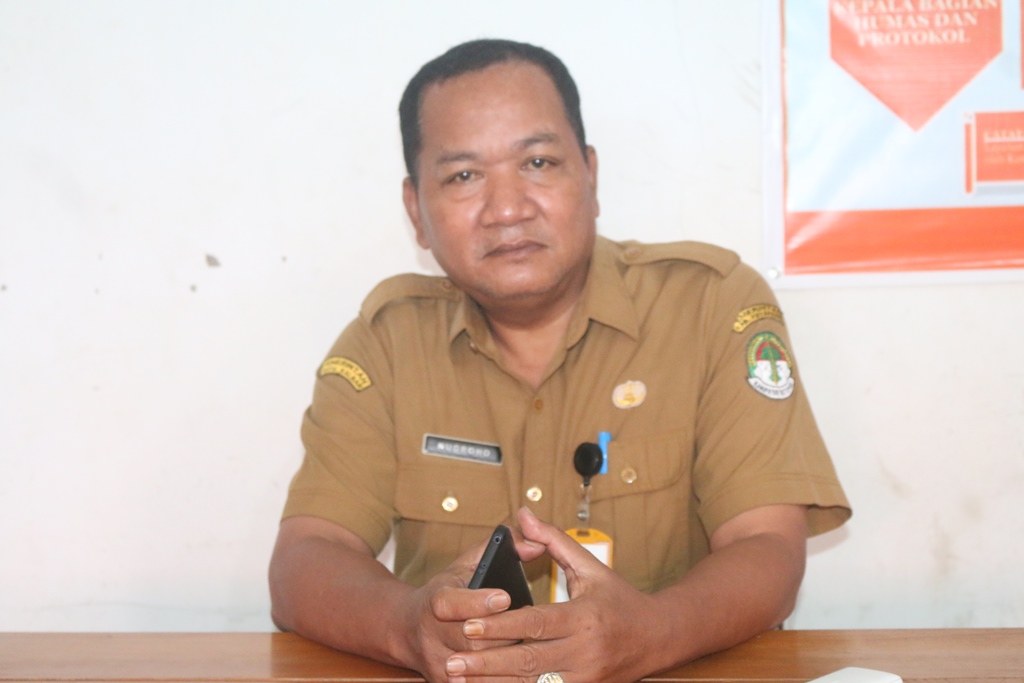 Kepala bagian Humas dan Protokol Setda Ketapang Drs Nugroho W Sistanto M.Si
