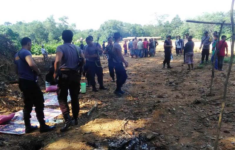 Pengamanan Demo Pekerja Illegal