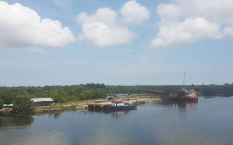 Dermaga Dekat Pawan Dua