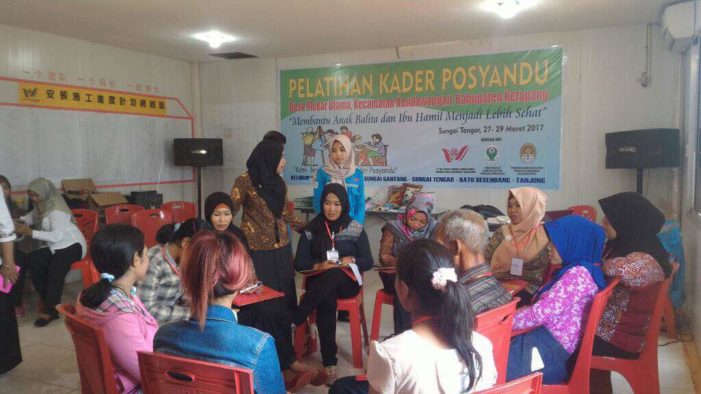 PT WHW Gelar Pelatihan Kader Posyandu