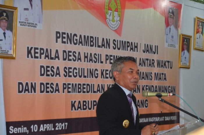 Bupati Imbau Selalu Jaga Ketapang Kondusif