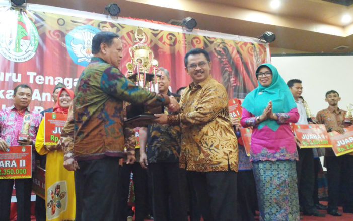 Ketapang Juara Umum GTK PAUD dan Dikmas