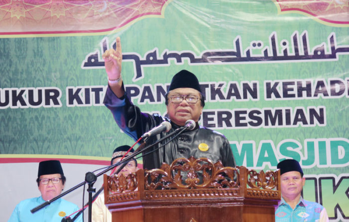 Oso: Saya Bangga, Bupati Lama Menciptakan