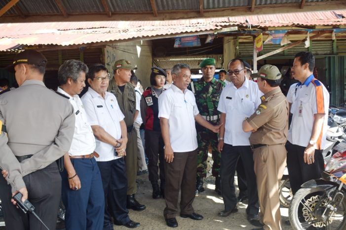Bupati Sidak Ke Pasar Rangge Sentap