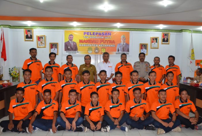 Bupati Lepas Tim Soeratin 2017