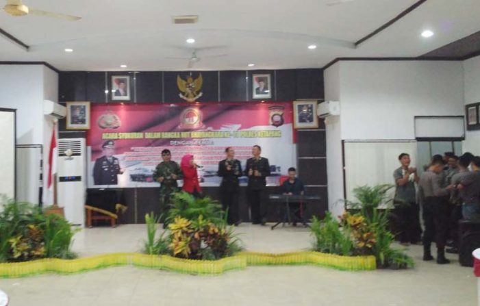 Peringati HUT Bhayangkara, Polres Ketapang Gelar Syukuran