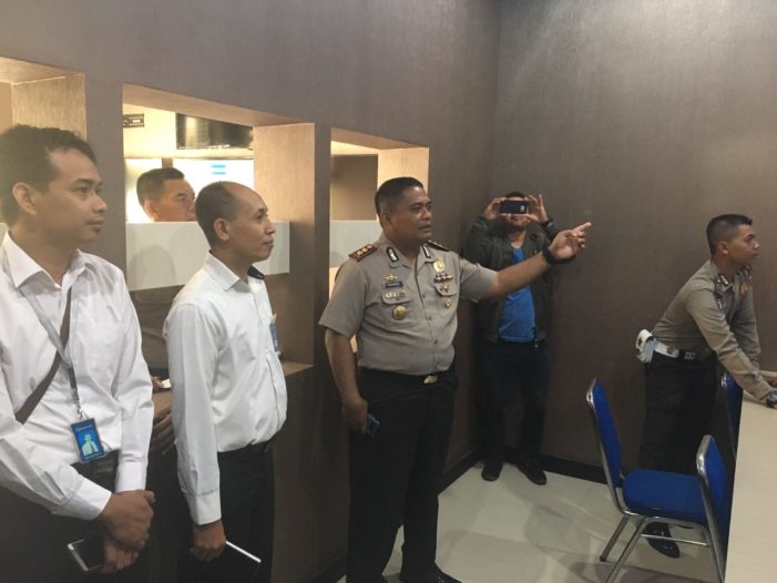 Kerjasama Konektifitas CCTV Polres, Bank dan Toko Mas