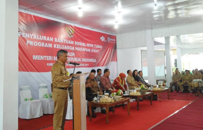 Bupati : Penyaluran PKH Untuk Mencapai Indonesia Jaya