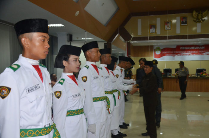 Paskibraka Ketapang Dikukuhkan