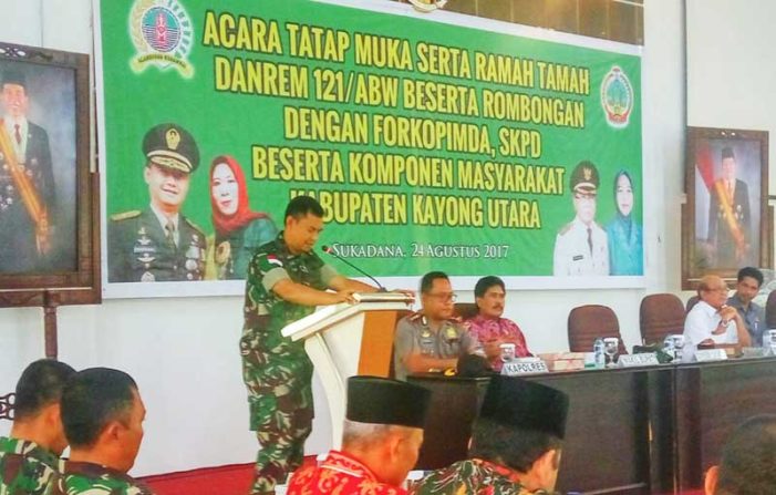 Danrem 121/ABW Ajak Masyarakat Perangi Narkoba
