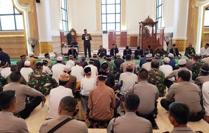 Peringati HUT RI, Kodim 1203 Gelar Do’a Bersama