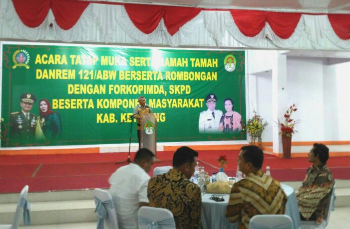Pemda Ketapang Sambut Baik Kungker Danrem 121/ABW