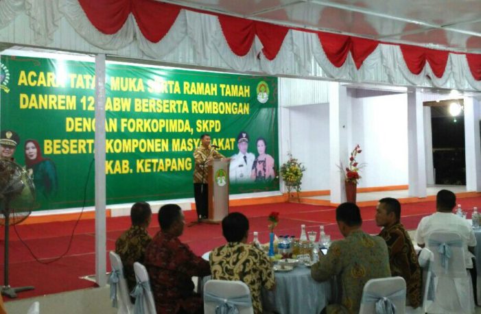 Danrem 121/ABW Ajak Masyarakat Jaga Situasi Kondusif