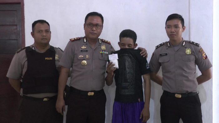 Kurir Sabu Satu Ons Diringkus Polisi
