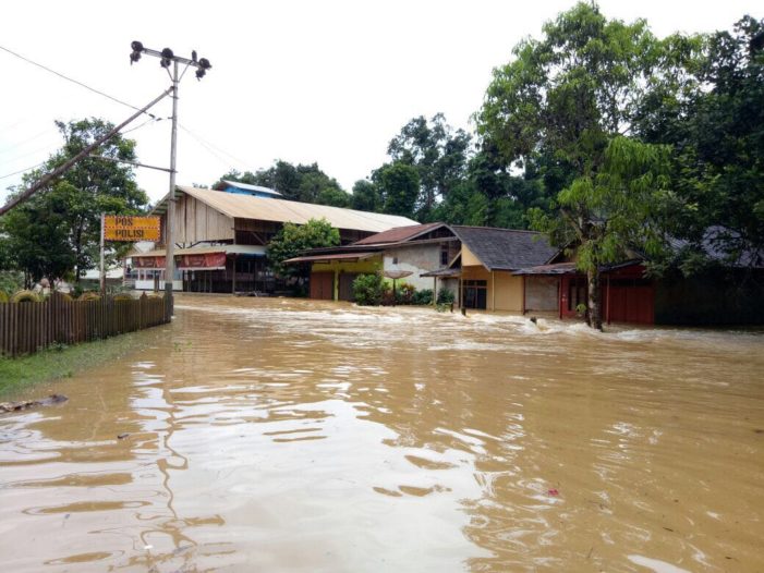 Banjir di Dua Kecamatan, Puluhan Rumah Tengelam