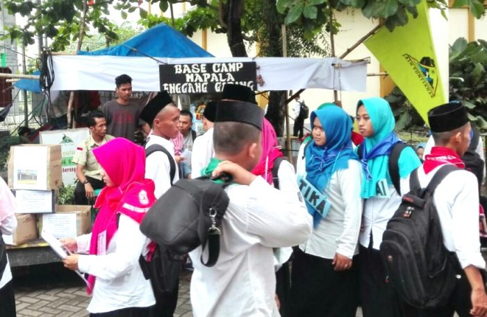 Mapala Enggang Gading Buka Posko Bantuan Korban Banjir Ketapang