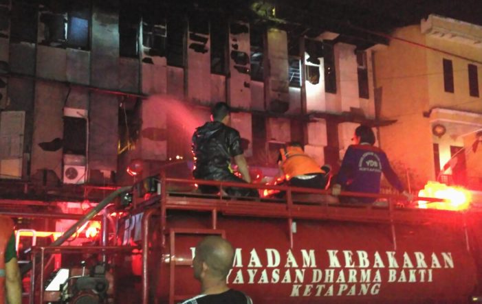 Ruko di Jalan Merdeka Kembali Membara