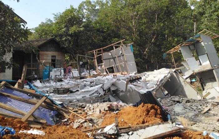 Banjir, Diduga Hutan Hulu Sungai Jelai Gundul