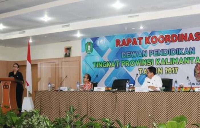 Dewan Pendidikan Kalbar Gelar Rakor