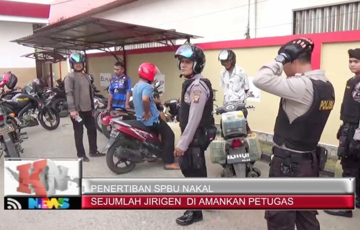 Video: Polres Razia SPBU Melayani Jeriken