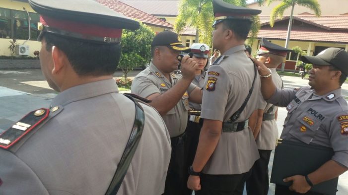 Dua Perwira Polres Ketapang Bergeser