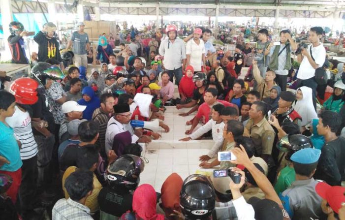 Eks Pedagang Bujang Hamdi Datangi Disperindagkop Ketapang