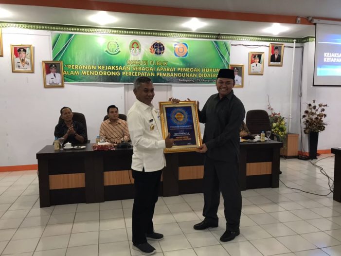 Diskusi Publik : Peran Kejaksaan Mendorong Percepatan Pembangunan