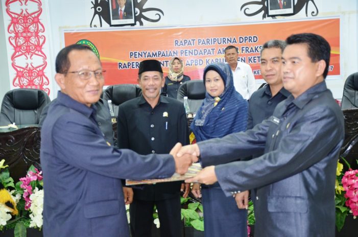 Tujuh Fraksi Berikan Pendapat Akhir, ABPD 2018 Disahkan