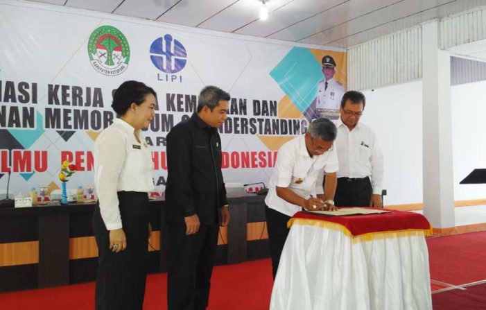 Pemda Ketapang Jalin Kerjasama Dengan LIPI