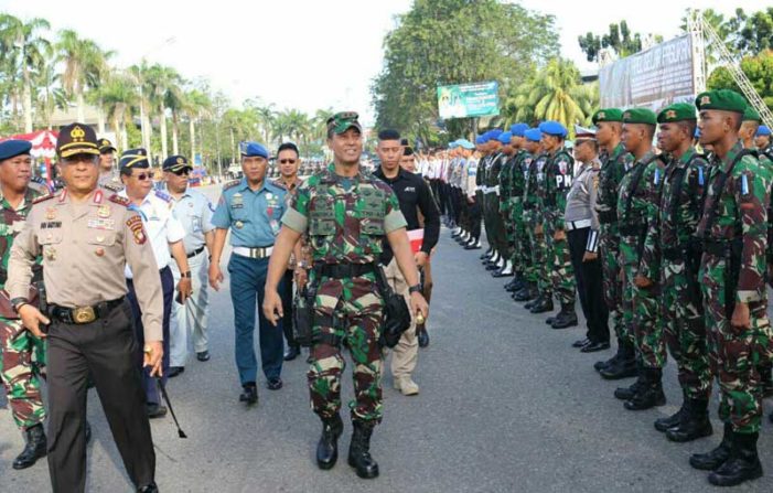 Dua Ribu Lebih Personil TNI Siap Jaga Keamanan Natal dan Tahun Baru