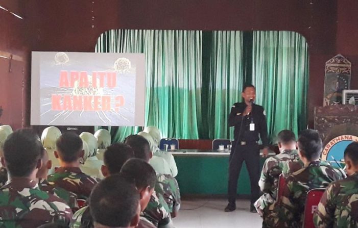 Kodim 1203 Bersama YSKI Gelar Sosialisasi Kanker