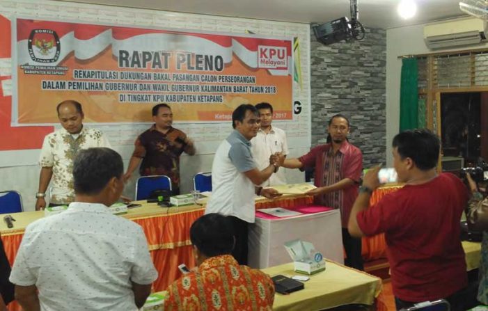 Timses Kartius-Pensong Terima Keputusan KPU Ketapang