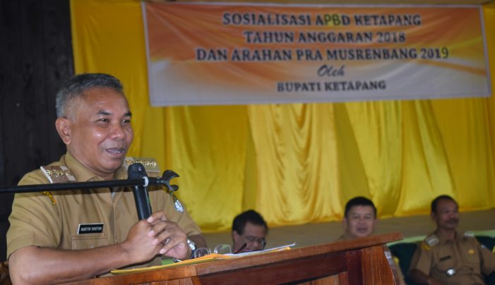 APBD 2018 dan Pra Musrenbang di Sosialisasikan