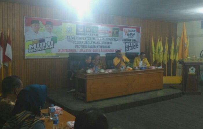 Tim Koalisi Parpol Pengusung Midji – Norsan di Ketapang Terbentuk