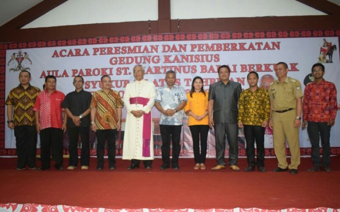 Gedung Kanisius Paroki ST Balai Bekuak Diresmikan