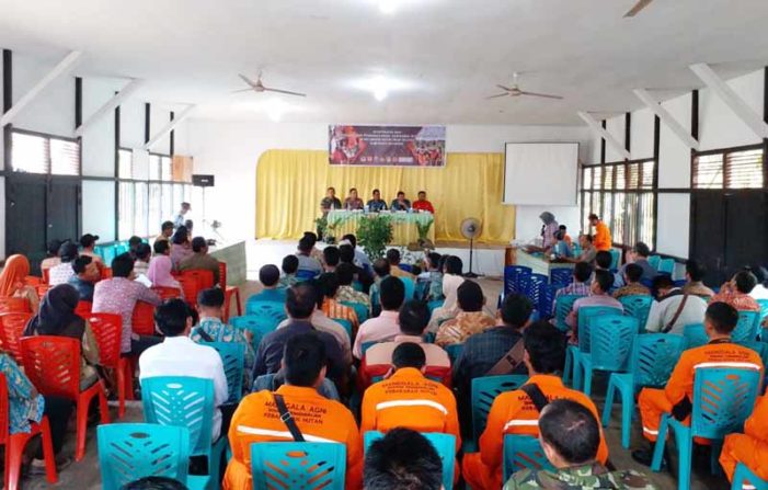 Empat Desa Kecamatan MHS ini Rentan Karhutla