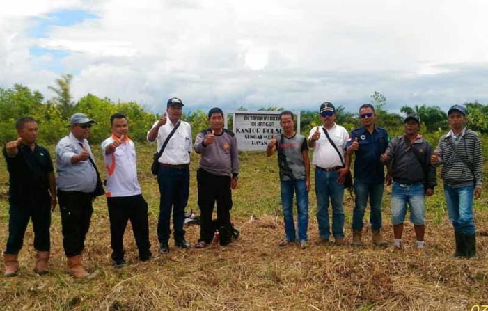 Bakal Dibangun Polsek Sungai Melayu Rayak
