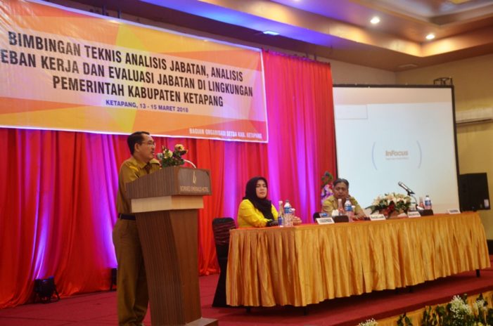 120 Orang PNS Ikuti Bimtek Analisis Jabatan