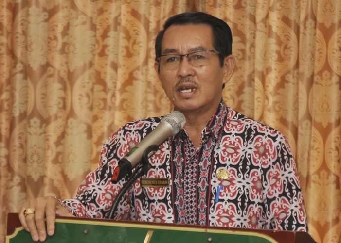 Pj Sekda Buka Sosialisasi Survey Penyusunan Disagregasi PMTB Kabupaten Ketapang 2018