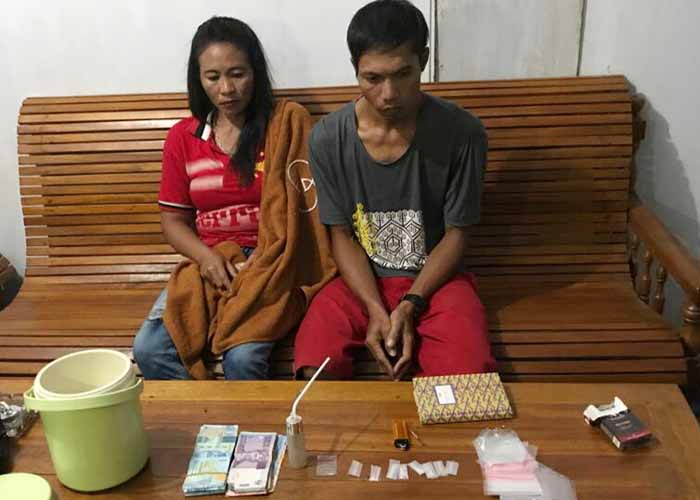 Miliki Narkoba, Pasangan Suami Istri Dibekuk Polisi