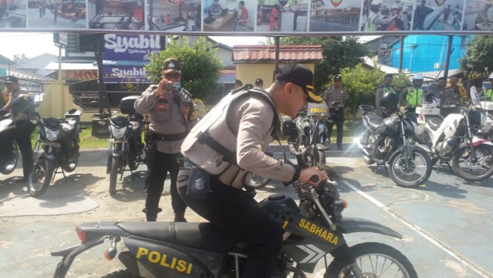 Siap Hadapi Pilkada, Polres Ketapang Cek Kesiapaan Kendaraan Operasional