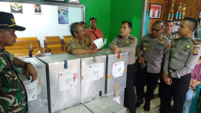 Polda Kalbar Cek Kesiapan TPS – TPS di Ketapang