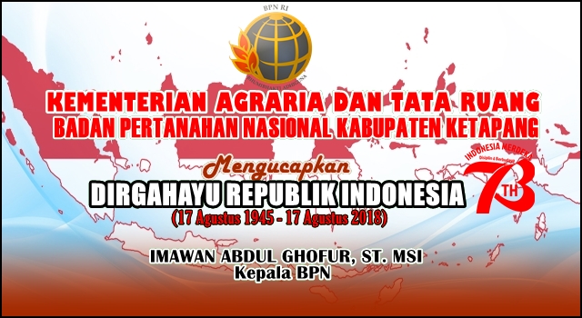 Iklan HUT BPN Ketapang