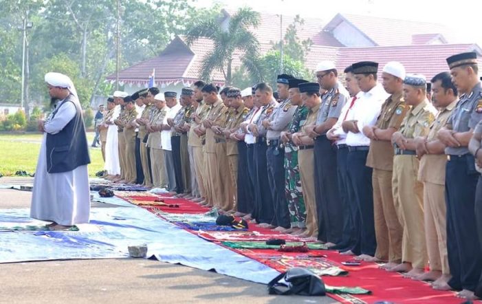 Dilanda Kemarau, Pemkab Gelar Sholat Istisqa
