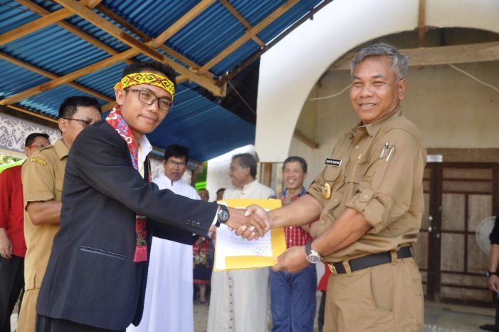 Bupati Letakan Batu Pertama Pembangunan Gereja ST Gabriel