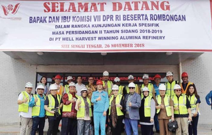 Komisi VII DPR Berharap PT WHW Jadi Pusat Pengembangan Industri Berbasis Bauksit di Indonesia
