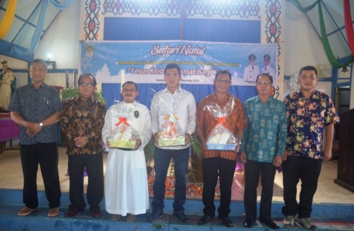 Pesan Bupati di Safari Natal
