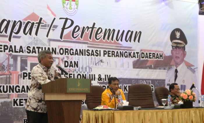 Bupati Dorong Percepatan Penyerapan APBD Tahun 2019