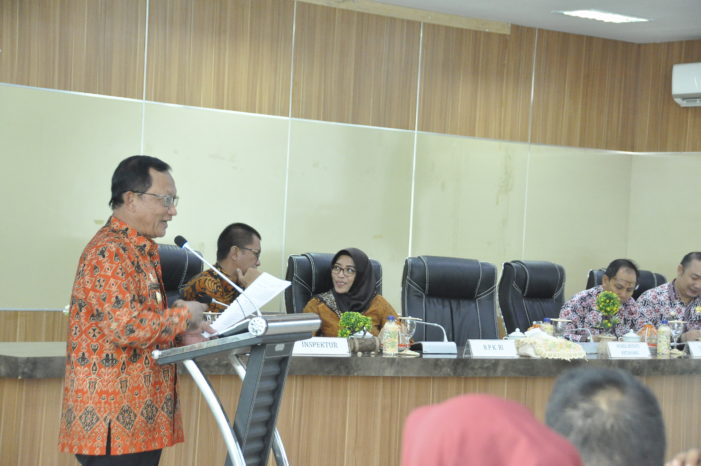 Wabup Ketapang Buka Rapat Teknis Pendataan Barang Milik Daerah